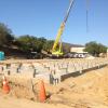 Oak Park School District 2 - foundation and crane ready